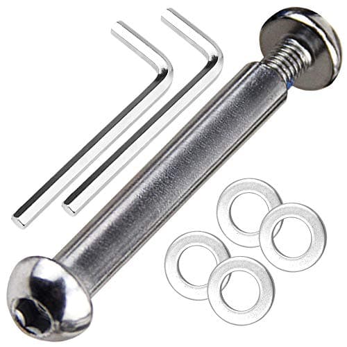 8mm-86mm 8.8 Grade Carbon Steel Axle Allen Screw Bolt Set for Scooter