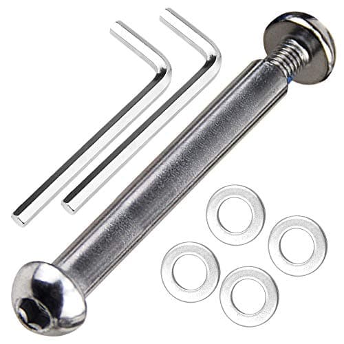 8mm-86mm 8.8 Grade Carbon Steel Axle Allen Screw Bolt Set for Scooter