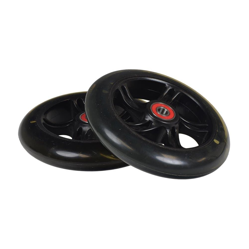AlveyTech 125mm Clear Wheels for Razor A3 Kick Scooter (Set of 2)