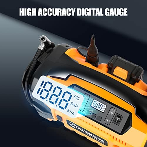 Portable Tire Inflator for Cars, Bikes, and More