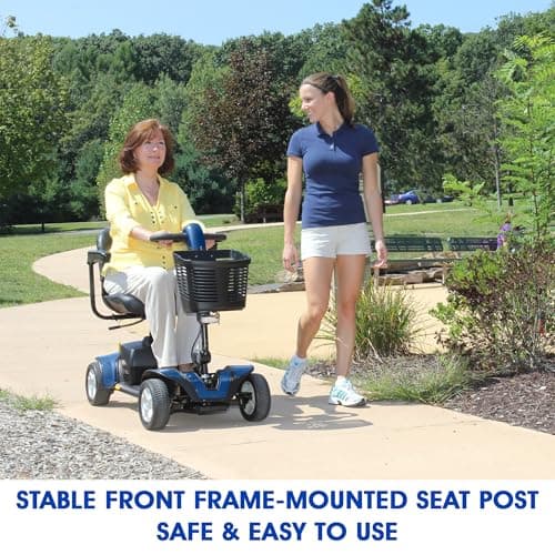 Pride Mobility Go Go Sport Scooter, 325 lb Capacity, 18 AH Battery, USA Mfg