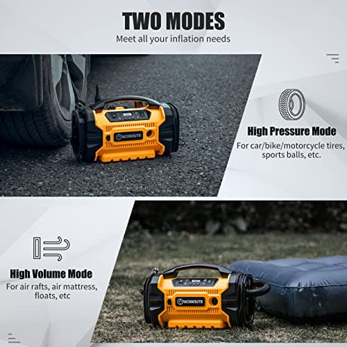 Portable Tire Inflator for Cars, Bikes, and More