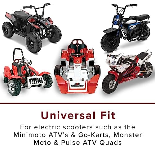 Universal Battery Wiring Harness - 10 2 Pin 600V 14AWG Wire for Minimoto, Mega Moto, Pulse, Scooter, ATV, Mini Bike, Go-Kart, Dune Buggy, E-Bike, Dirt Scooters, Electric Bikes