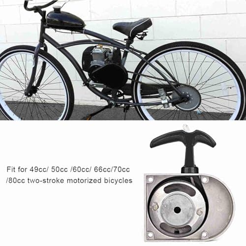 Aluminum Alloy Pull Start Starter Kit for 2-Strokes Motorcycles
