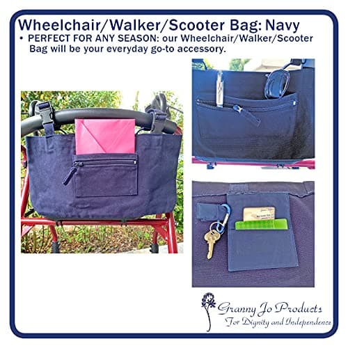 Wheelchair/ walker/ scooter bag with organizer