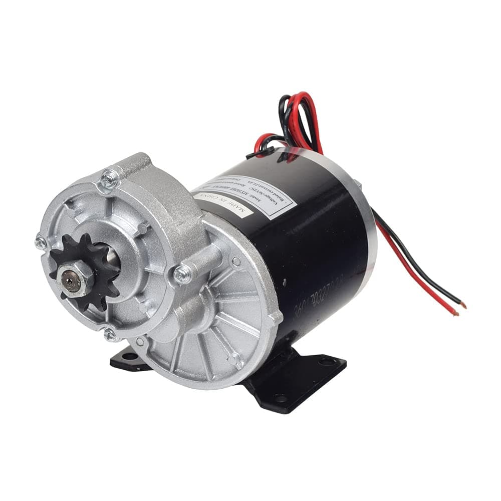 AlveyTech 36V 600W MY1020Z Electric Motor with Gear Reduction and Chain Sprocket