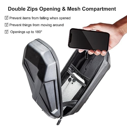 Kugookirin Waterproof Scooter Front Bag, EVA Handlebar Case (3L)