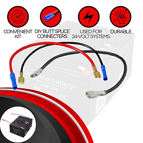Universal Battery Wiring Harness Kit for Electric Scooters and Dirt Bikes