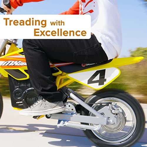 Rear Wheel Assembly Upgrade Kit for Razor MX500 and MX650 - High Off-Road Performance with Simple Installation