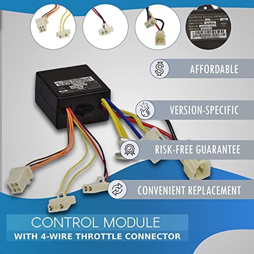 AlveyTech ZK2400-DP-FS Control Module for Razor Trikke E2 Foldable Scooter