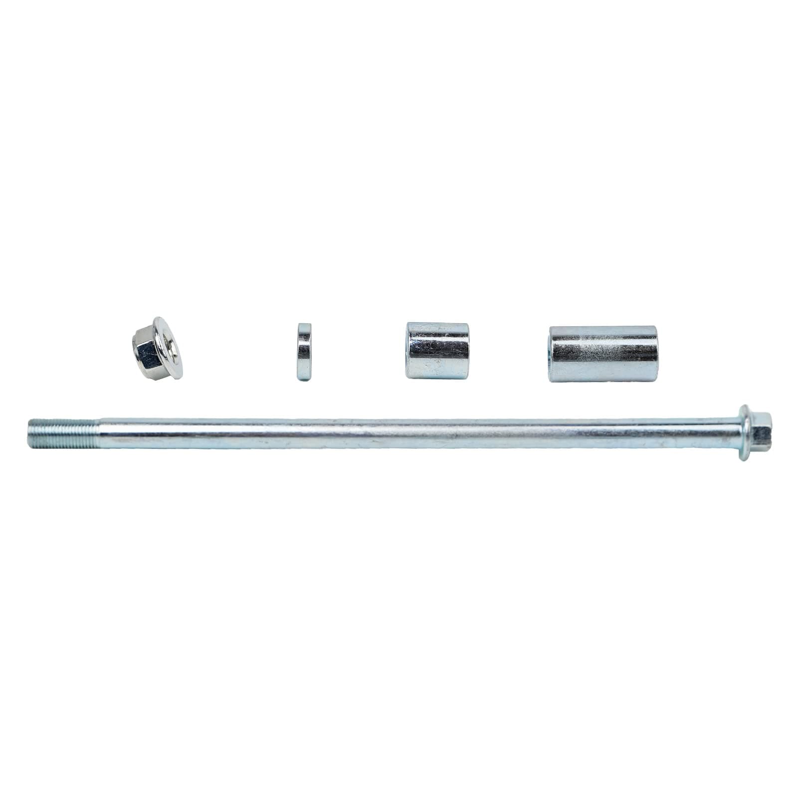 Mokuo 12mm 270mm Front & Rear Axle with Bushing, Fits Pit Dirt Bike Moped Scooter QUAD ATV Mini Bike