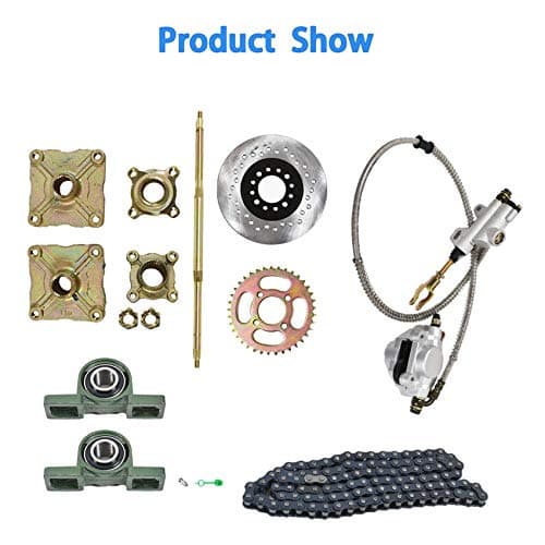Labwork 32 Rear Axle Assembly Kit for Go Kart ATV