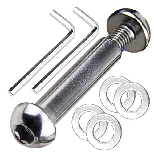8mm-86mm 8.8 Grade Carbon Steel Axle Allen Screw Bolt Set for Scooter