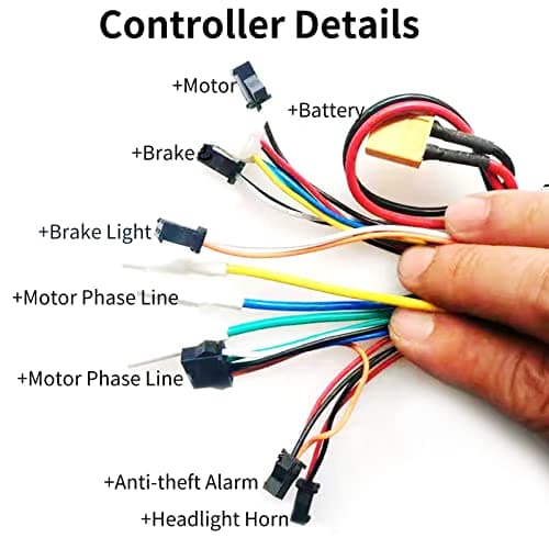 Electric Scooter Motor Controller & Display Replacement for 10 Inch M4