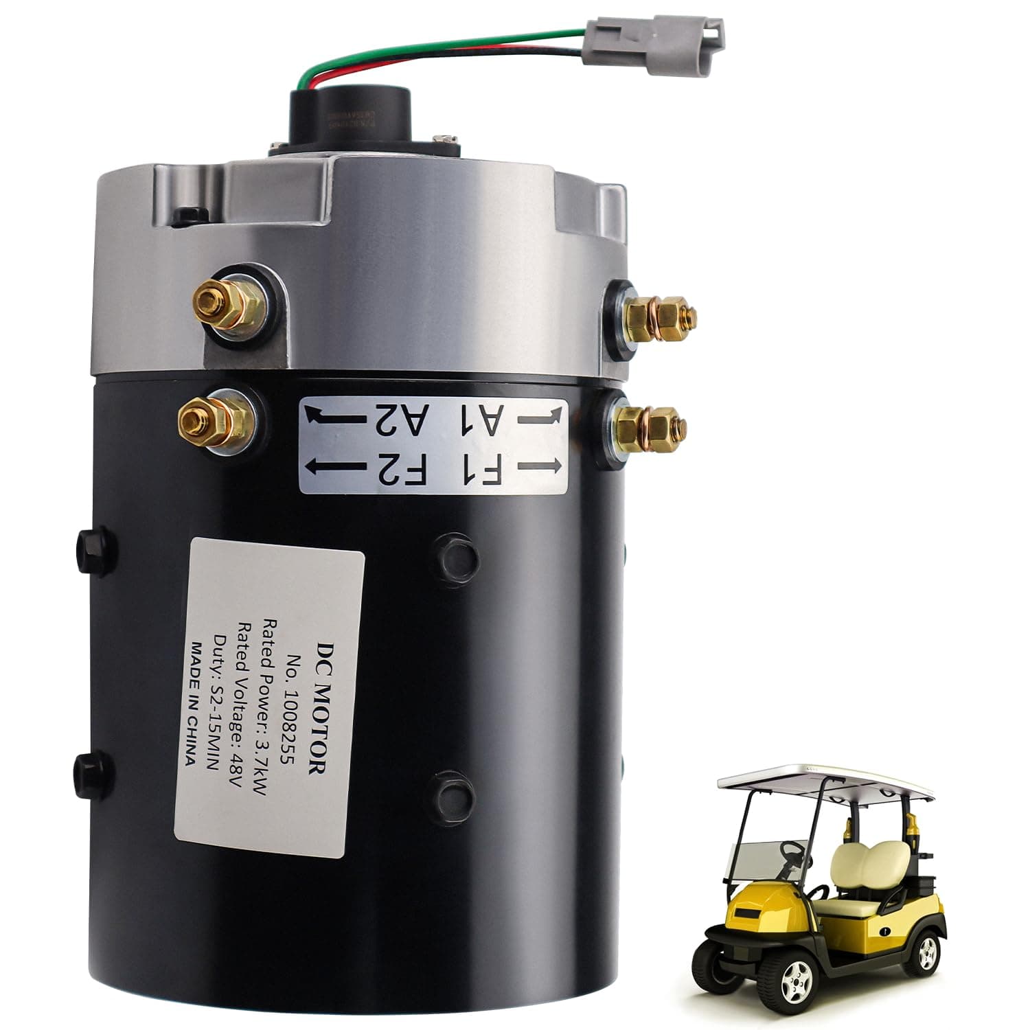 Tomberlin E-Merge Golf Cart 48V 3.7KW Electric DC Motor ZQS48-3.8-T1