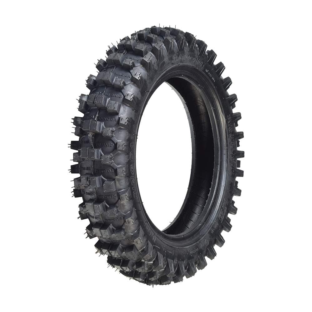 AlveyTech QD015 Knobby Tread 3.00-10 Dirt Tire - Baja Motorsports, Honda & Yamaha Bikes