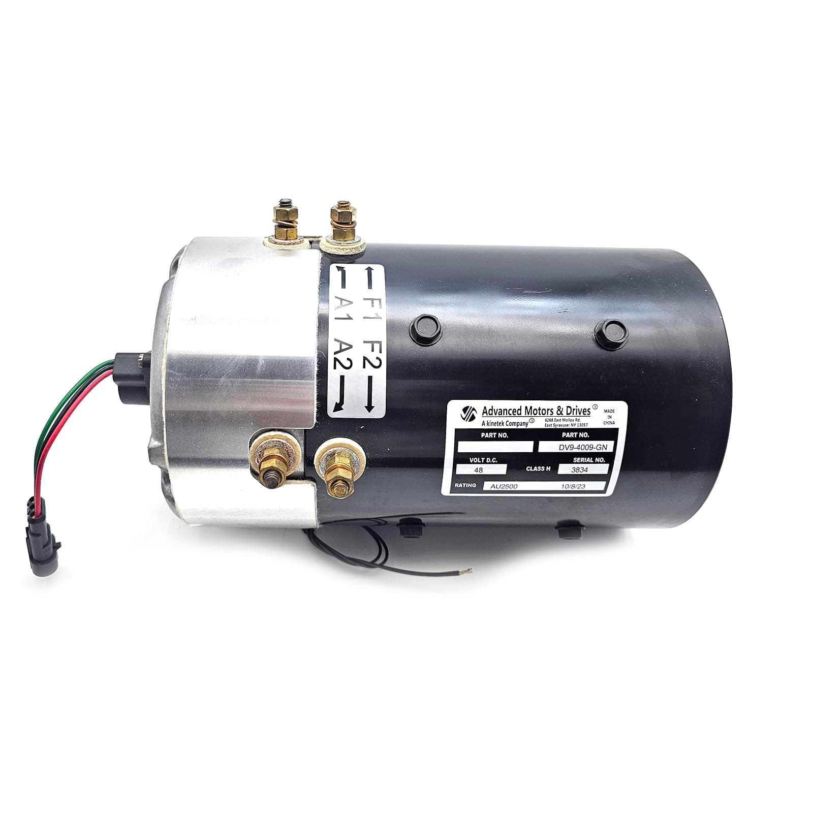 48V 5kW DC Excited Motor DV9-4009-GN for Golf Cart Forklift