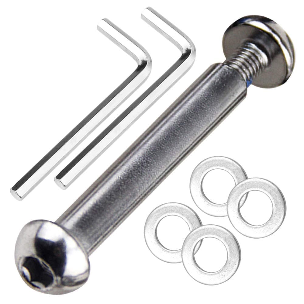 8mm-86mm 8.8 Grade Carbon Steel Axle Allen Screw Bolt Set for Scooter