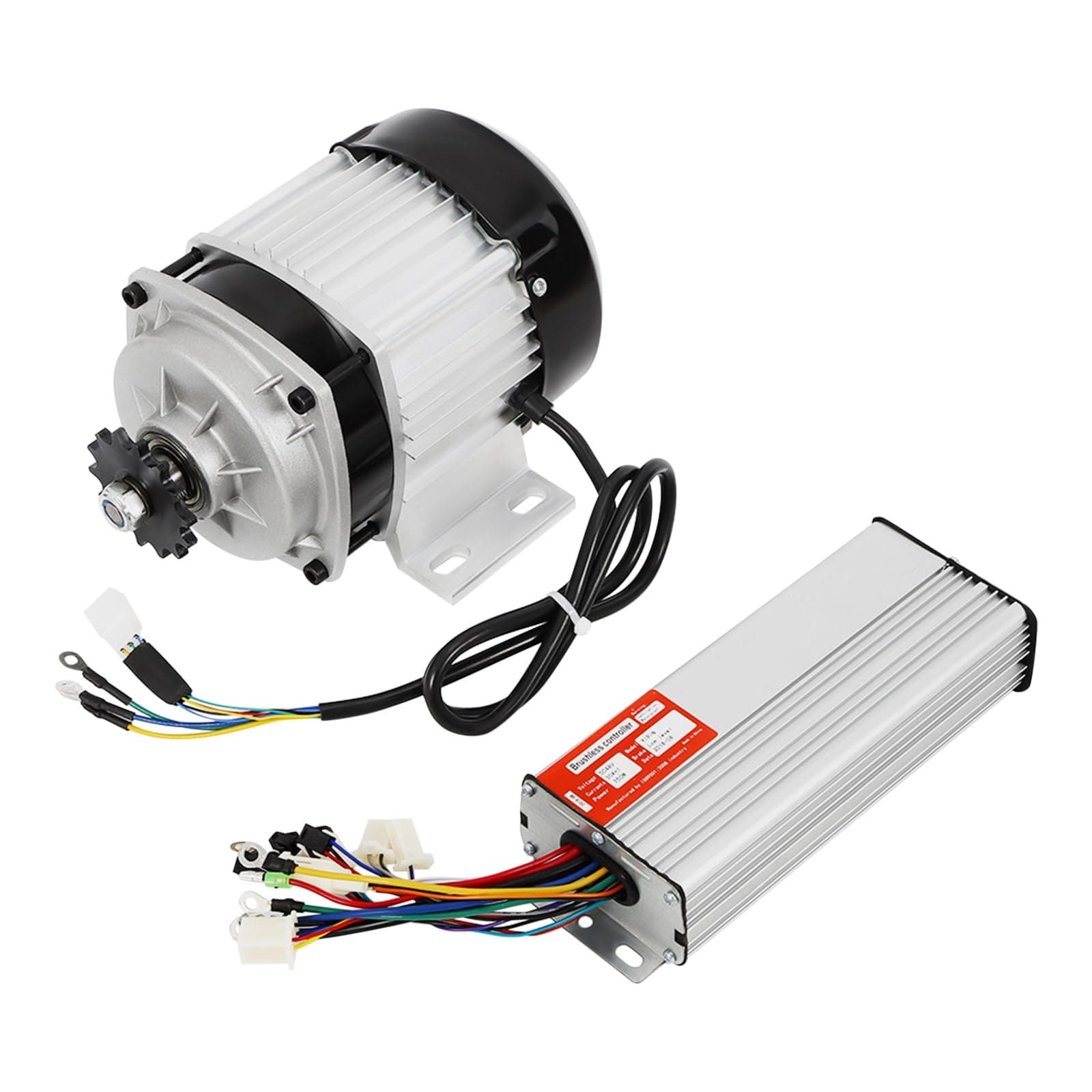 High-Speed 48V 750W Brushless Motor Kit for E-Bikes, Go Karts, Tricycles