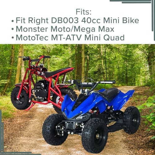 Off Road Tire 13x5.00-6 for Go-Kart and Mini Bike - Tubeless Pneumatic Rubber Tires with Q129 Knobby Tread