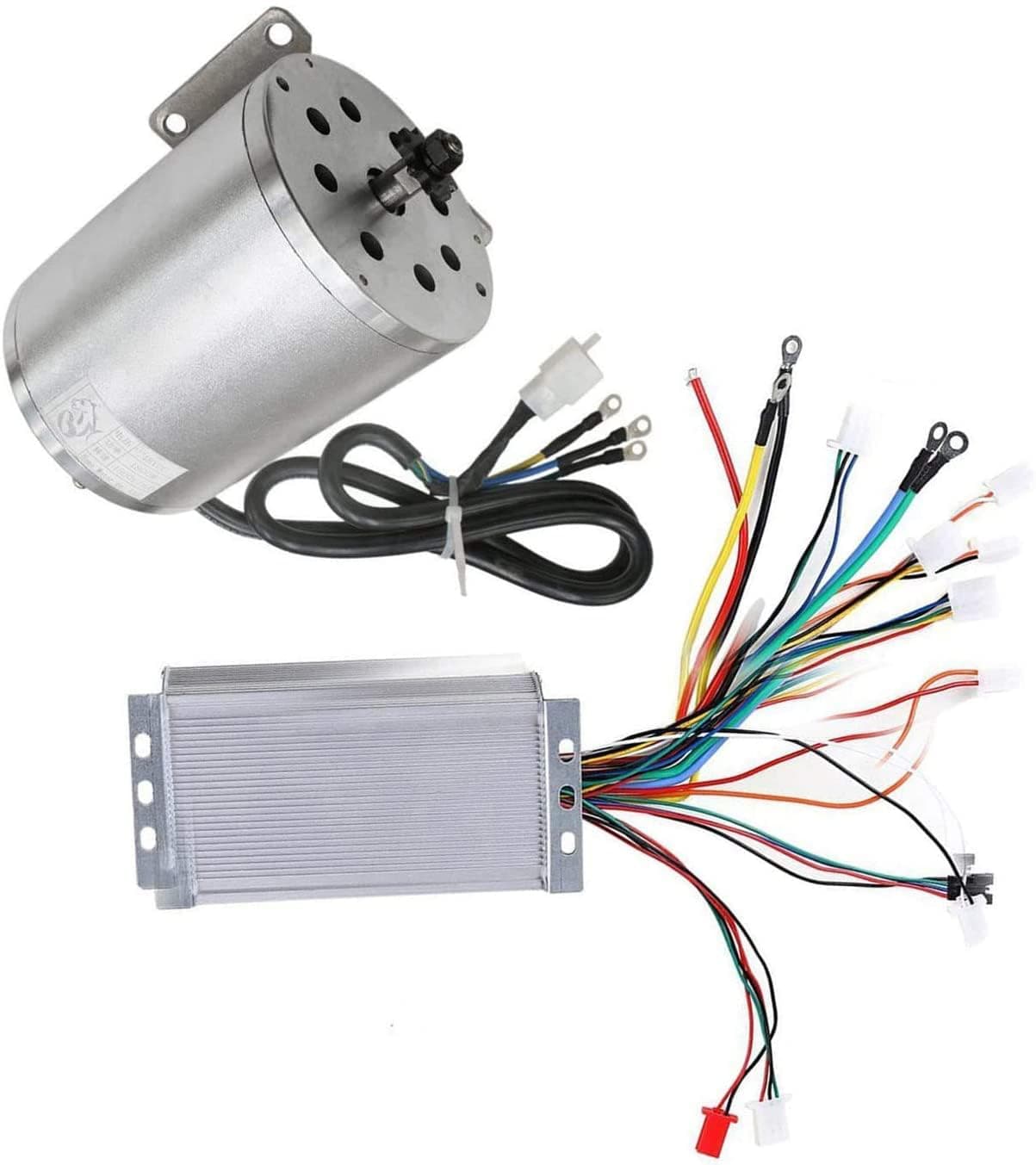 48V 1800W Brushless DC Motor, 4500RPM for DIY Part Scooter E-Bike Go Kart