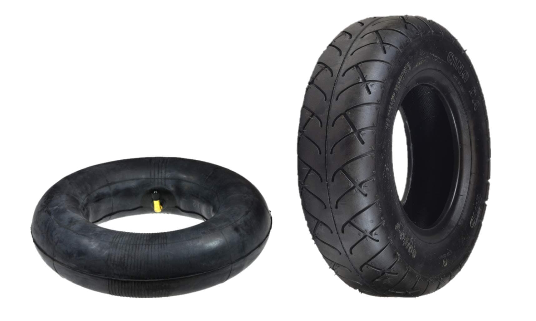 AlveyTech 4.10/3.50-6 Tire and Inner Tube Set - Replacement for ActiveCare Medical Prowler, Afikim Afiscooter C3 and S4 Mobility Scooter