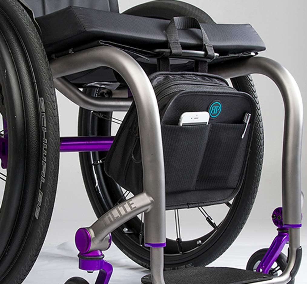 Black Wheelchair Mobility Bag