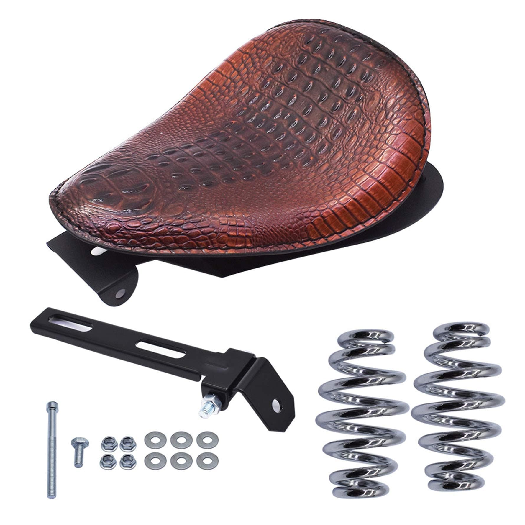 Munirater Brown Spring Seat Base Replacement for Honda Shadow Spirit ACE VT 1100 750